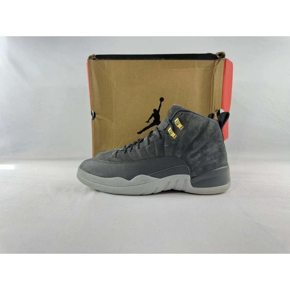 Nike Air Jordan 12 Retro 'Dark Grey' 2017 130690-005 Men's Size 12
